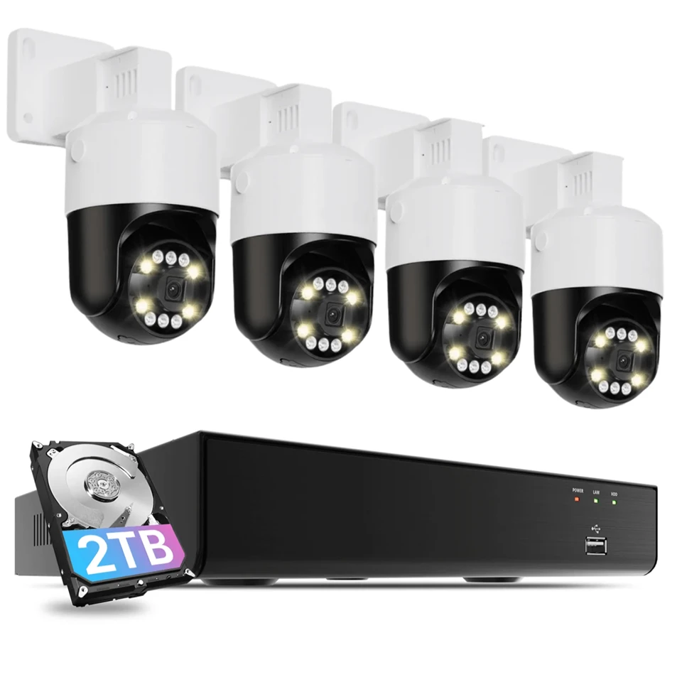 Sistem Kamera Keamanan AI 5MP